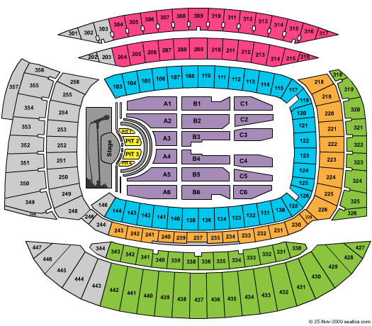 Soldier Field Stadium Seating Chart